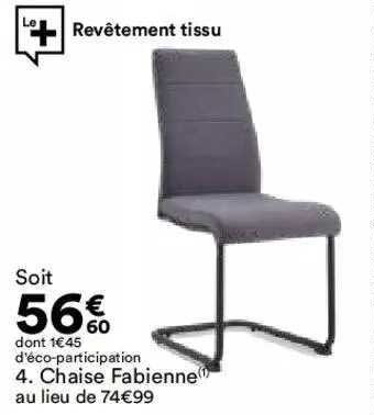 chaise fabienne