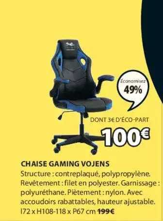 Chaise Gaming Vojens