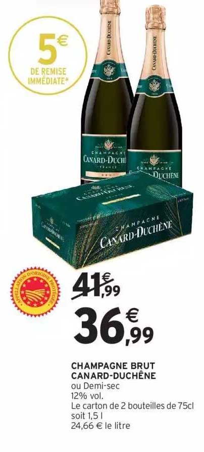 champagne brut canard-duchêne