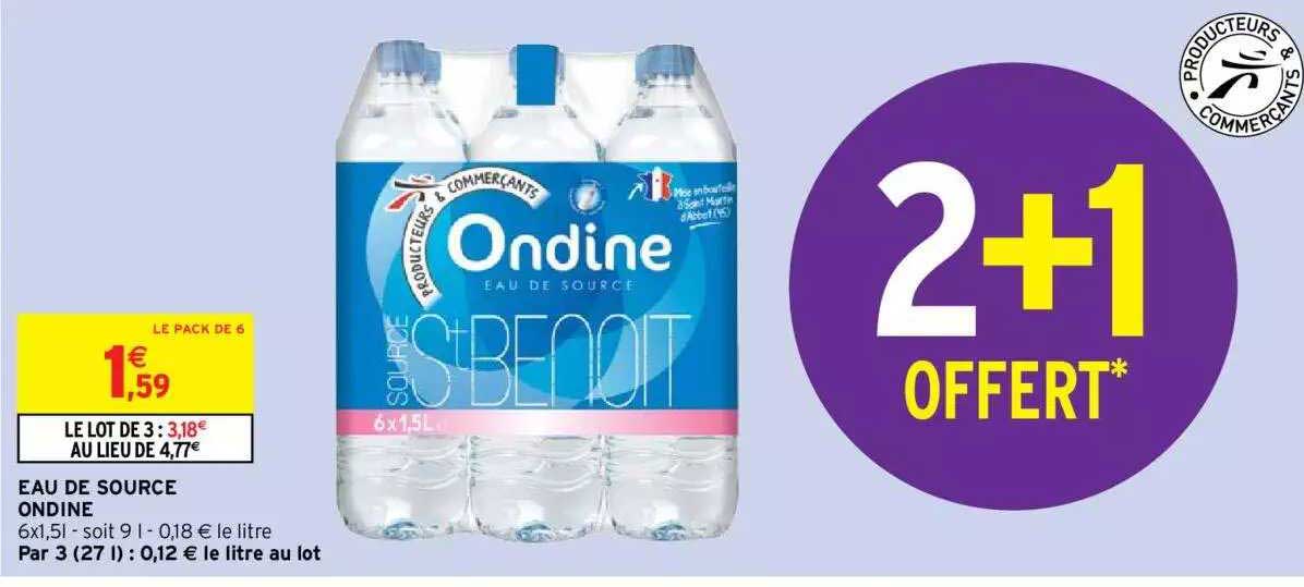 Eau De Source Ondine