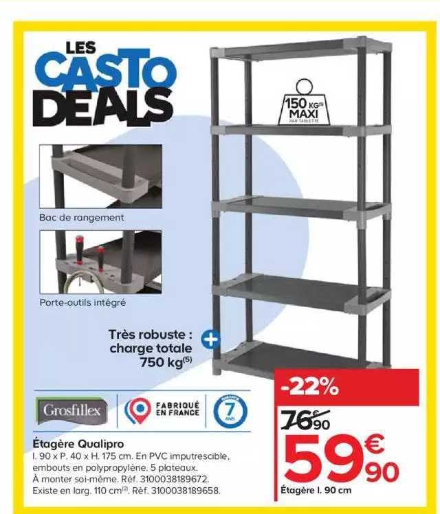 étagèr qualipro grosfillex