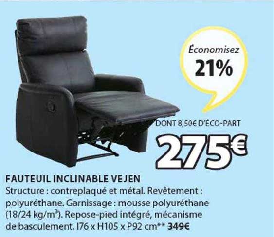 Fauteuil Inclinable Vejen