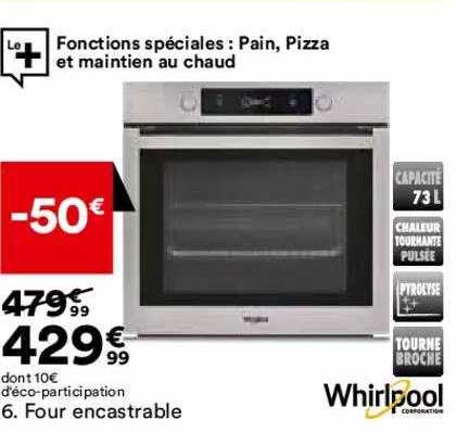 Four Encastrable Whirlpool