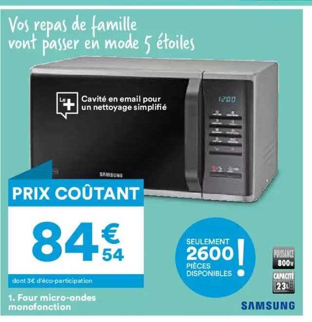 Four Micro-ondes Monofonction Samsung
