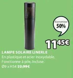 Lampe Solaire Linerle