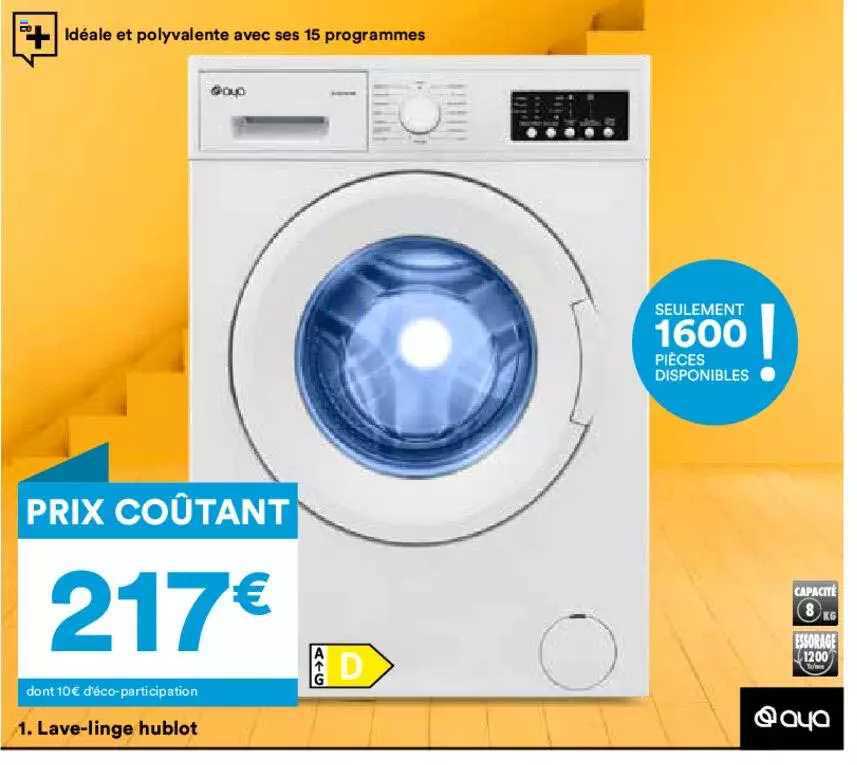 lave-linge hublot aya