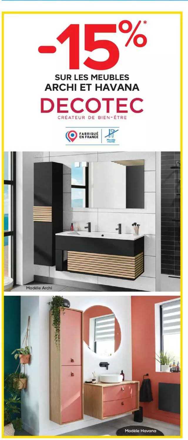 meubles archi et havana decotec