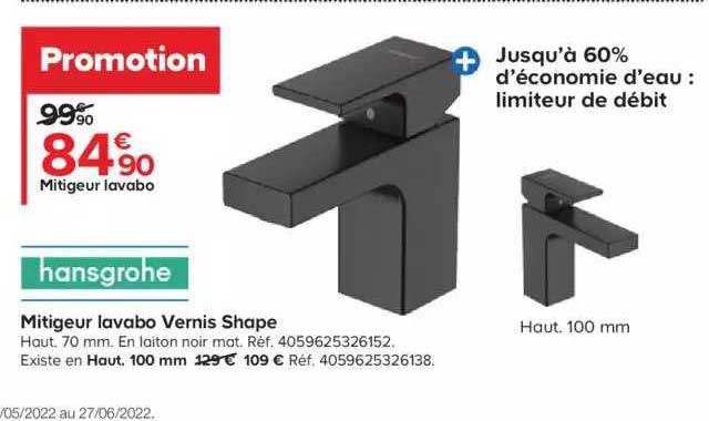 Mitigeur Lavabo Vernis Shape Hansgrohe