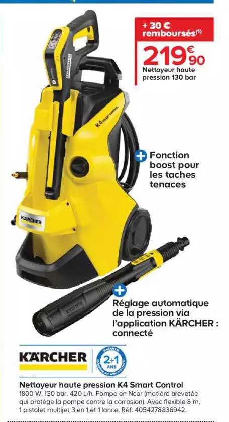 nettoyeur haute pression k4 smart control kärcher
