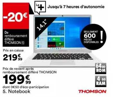 Notebook Thomson