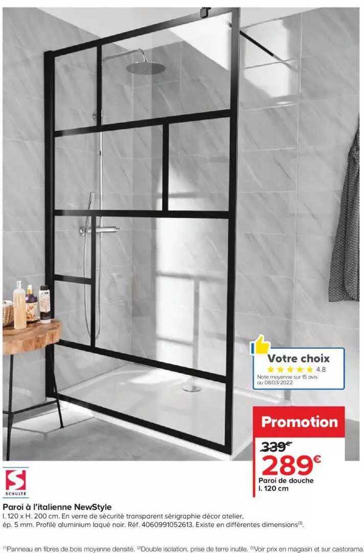 paroi à l'italienne newStyle