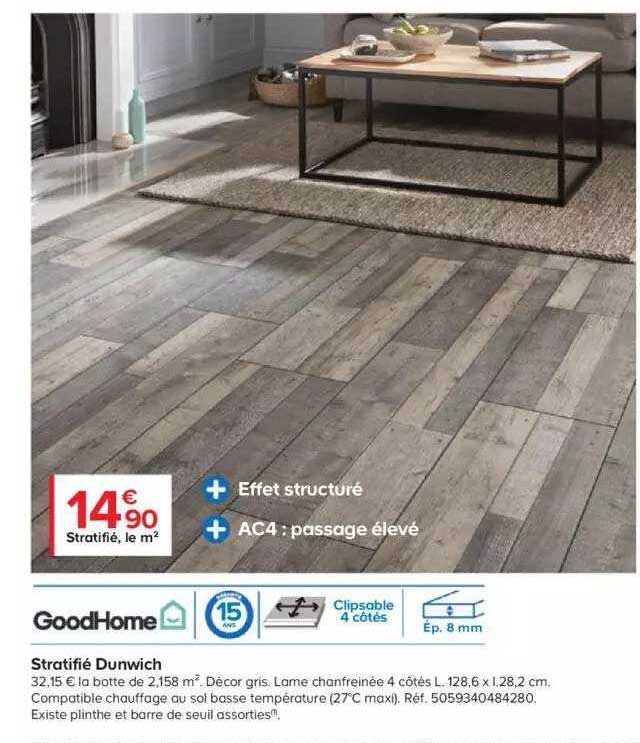 Stratifié Dunwich GoodHome