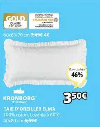 taie d'oreiller elma kronborg