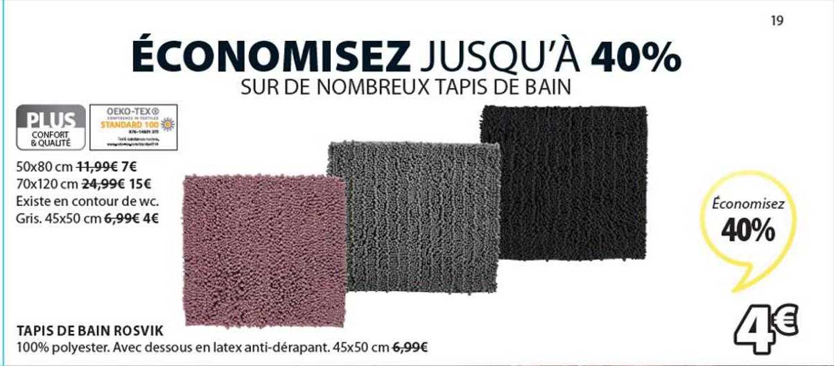 Tapis De Bain Rosvik