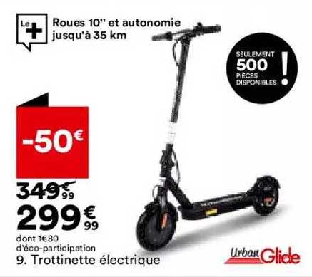 trottinette électrique urban glide