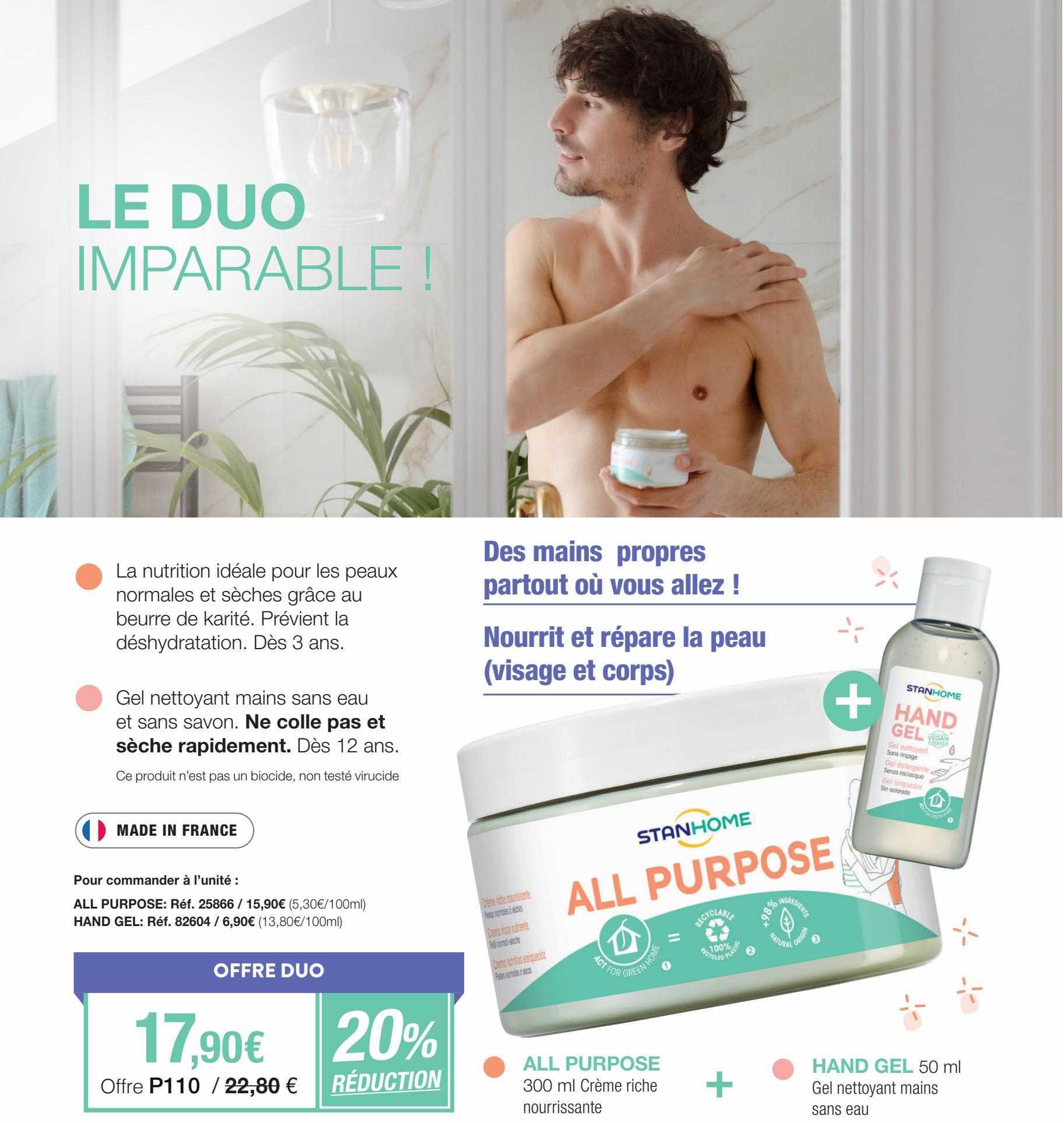 all purpose + hand gel