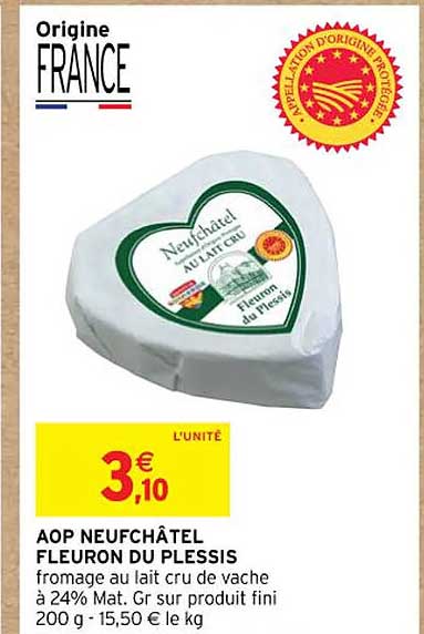 aop neufchâtel fleuron du plessis