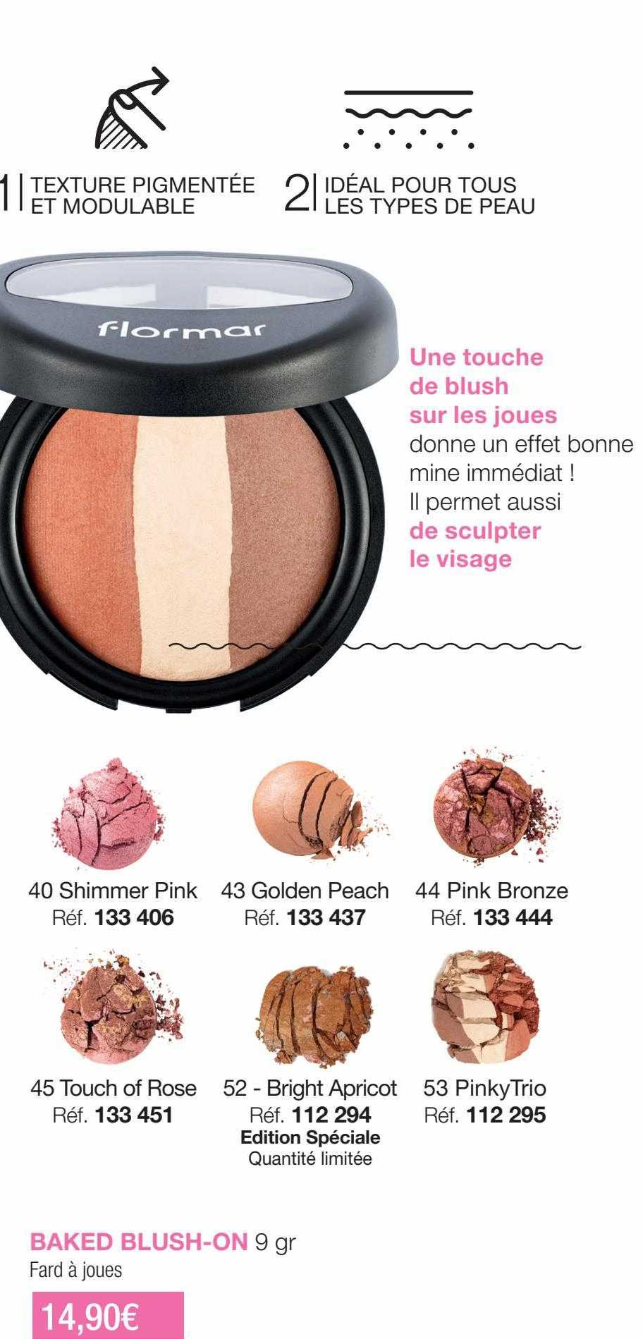 baked blush-on flormar
