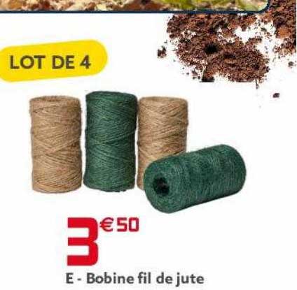 Bobine Fil De Jute