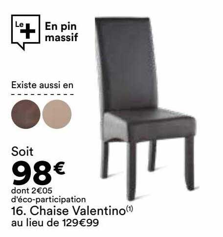 Chaise Valentino