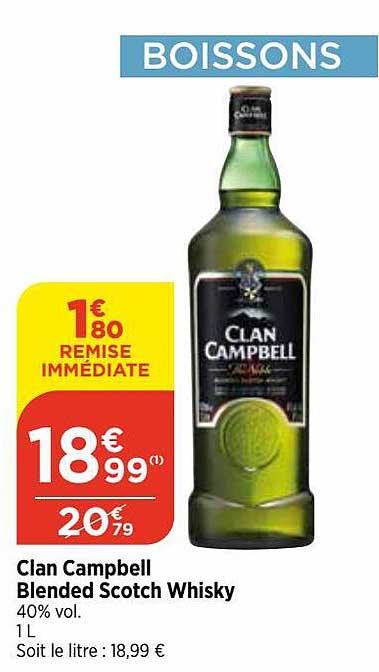 clan campbell blended scotch whisky