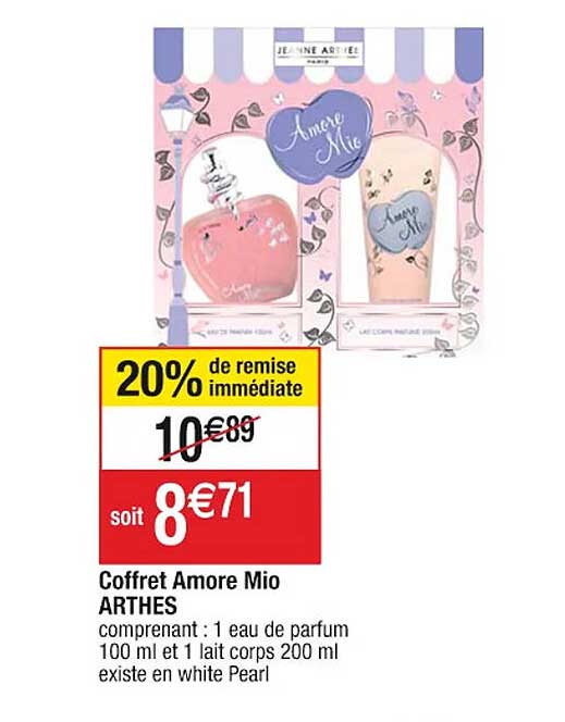 coffret amore mio arthes