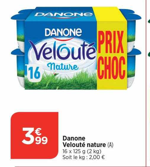 Danone Velouté Nature
