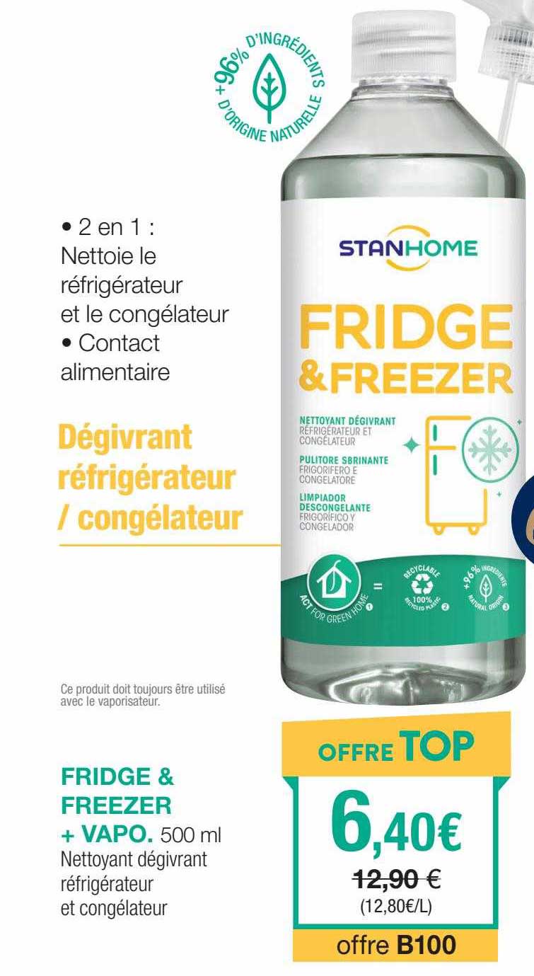 fridge & freezer + vapo