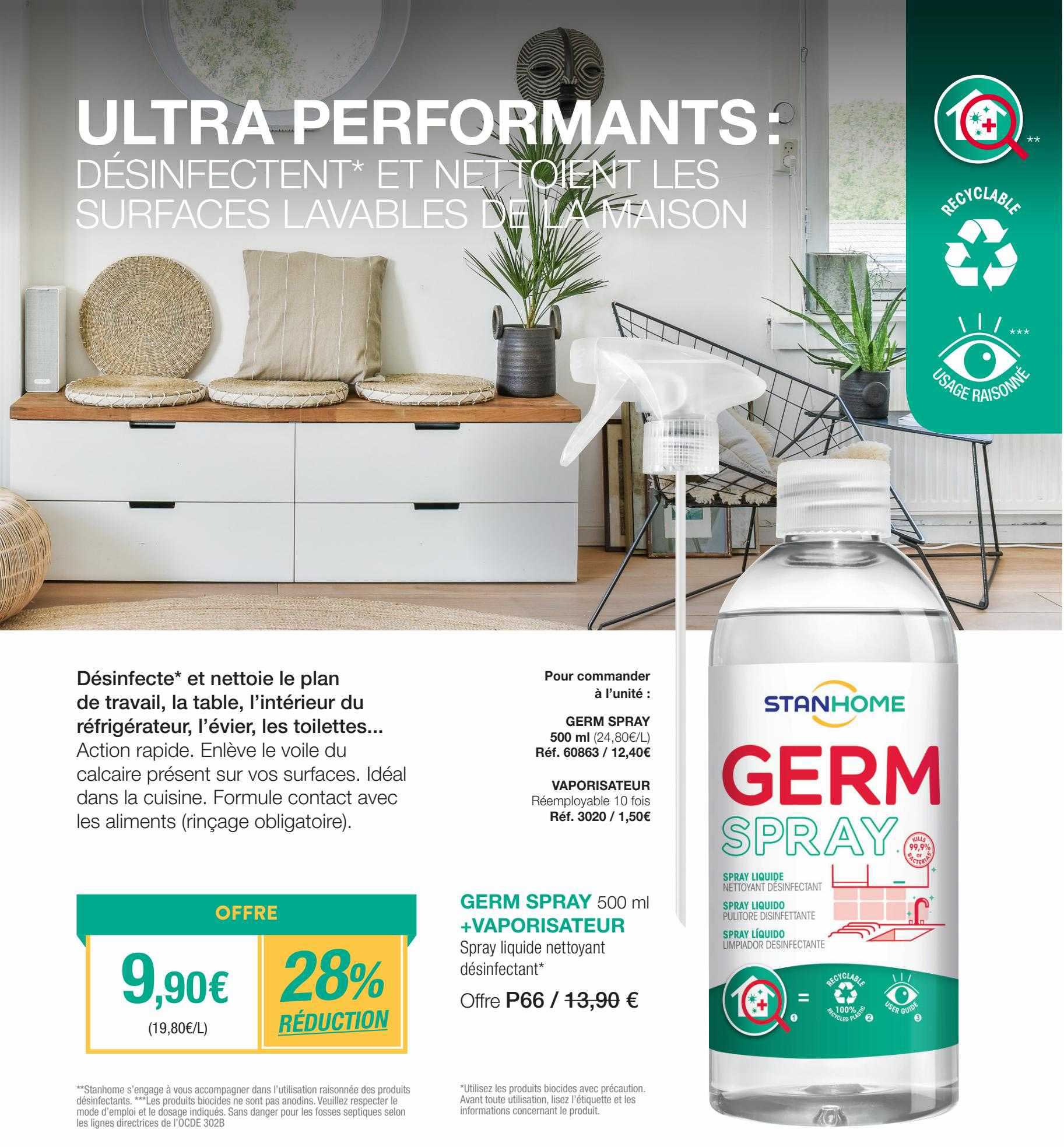 germ spray + vaporisateur