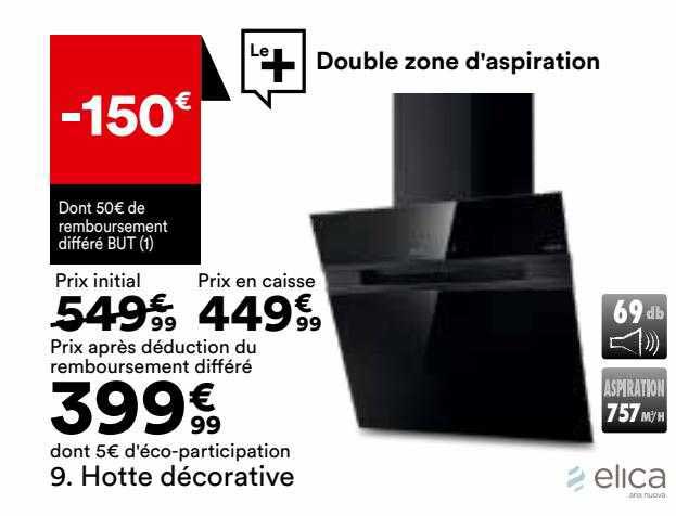 hotte décorative elica