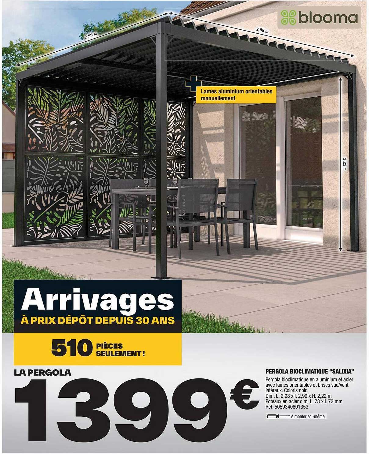 Pergola Bioclimatique "salixia"