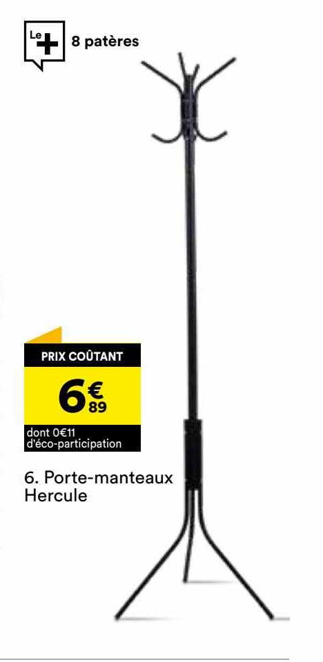 Porte-manteaux Hercule