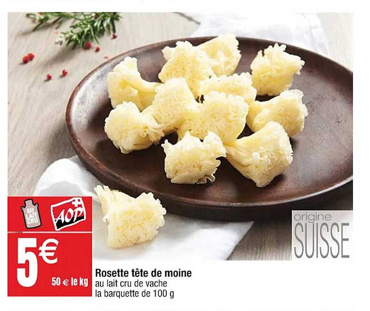 rosette tête de moine