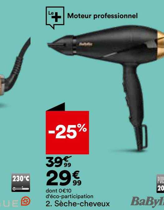 sèche-cheveux babyliss