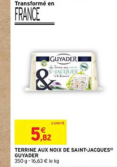 terrine aux noix de saint-jacques guyader