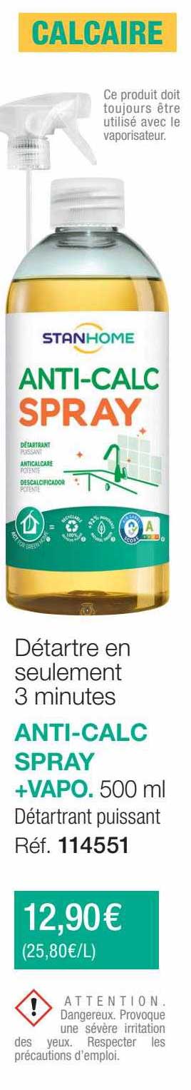 anti-calc spray + vapo