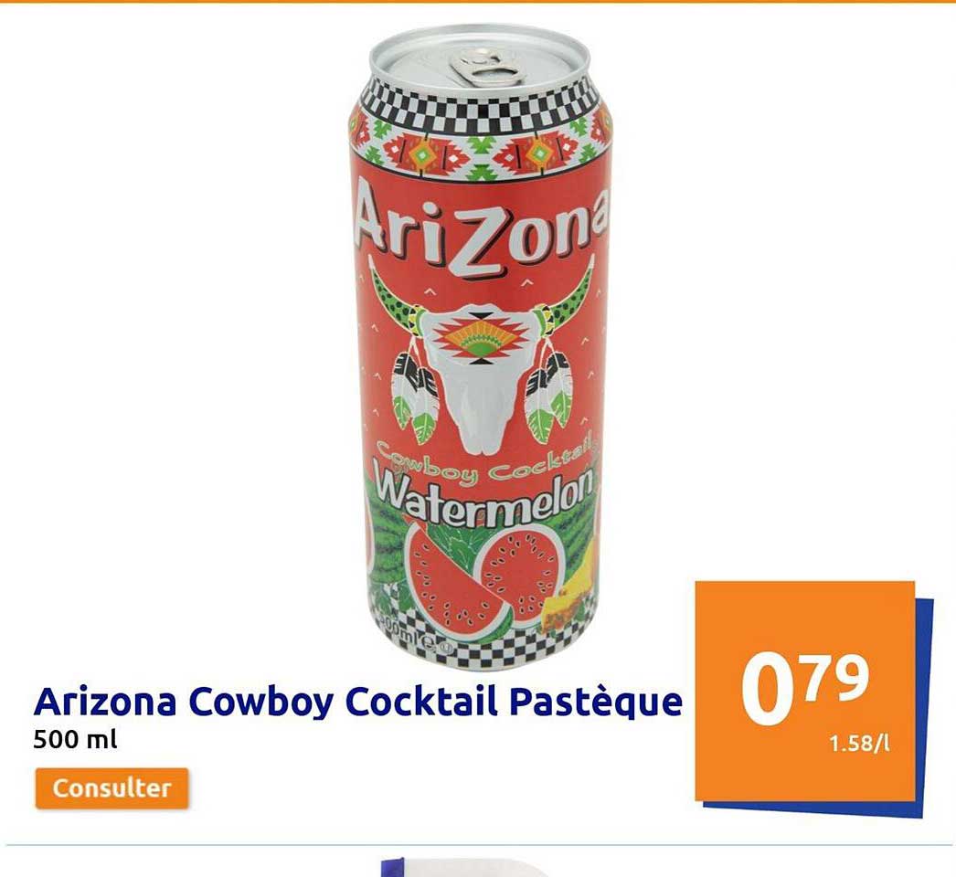 arizona cowboy cocktail pastèque