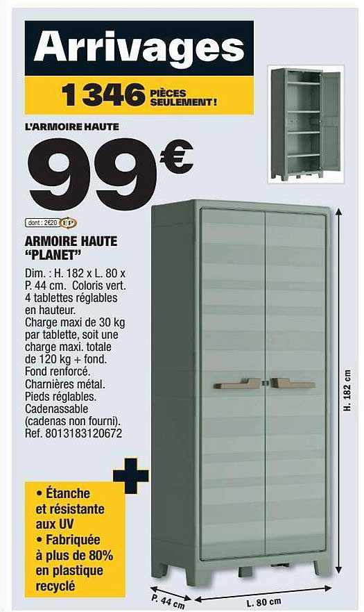 armoire haute "planet"