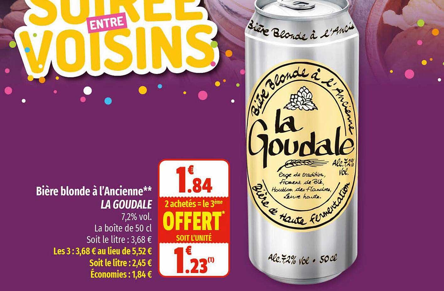 Bière Blonde à L'ancienne La Goudale