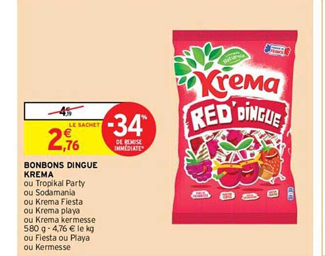 Bonbons Dingue Krema