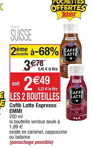 Caffè Latte Espresso Emmi