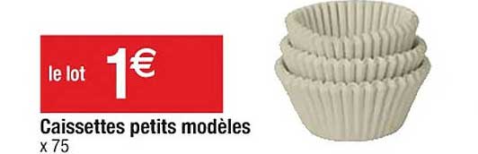 caissettes petits modèles