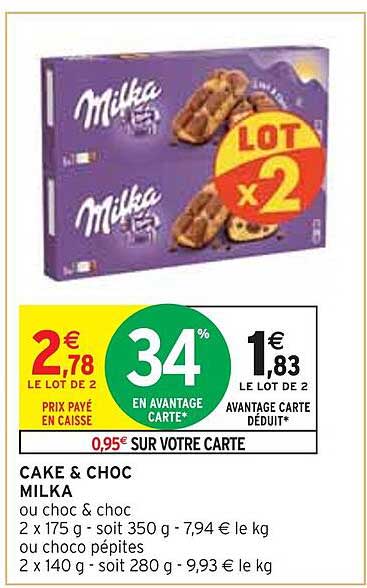 Cake & Choc Milka