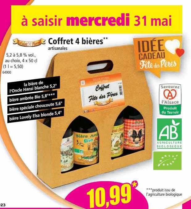 Coffret 4 Bières Artisanales