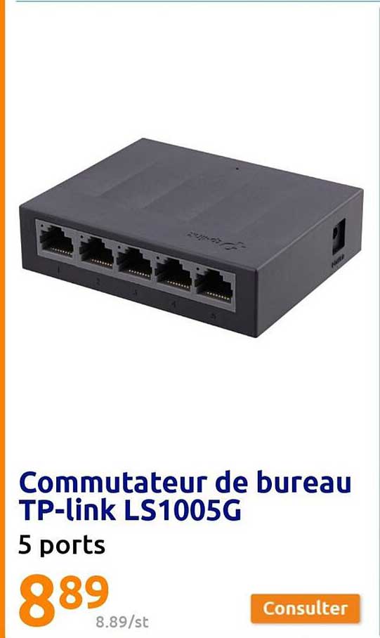 commutateur de bureau tp-link ls1005g