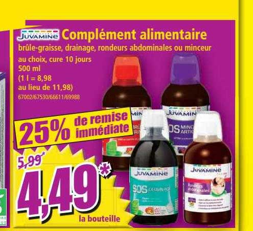 complément alimentaire juvamine
