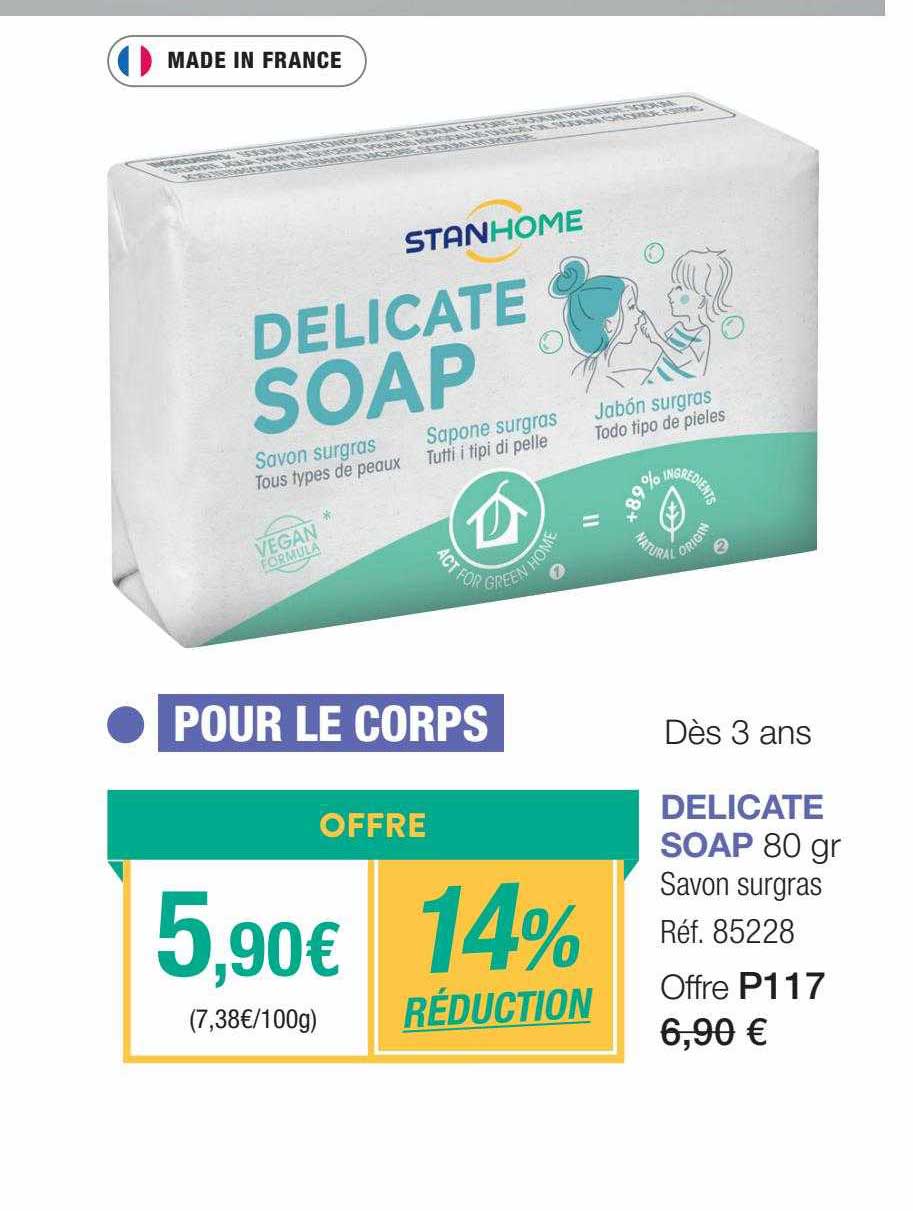 delicate soap