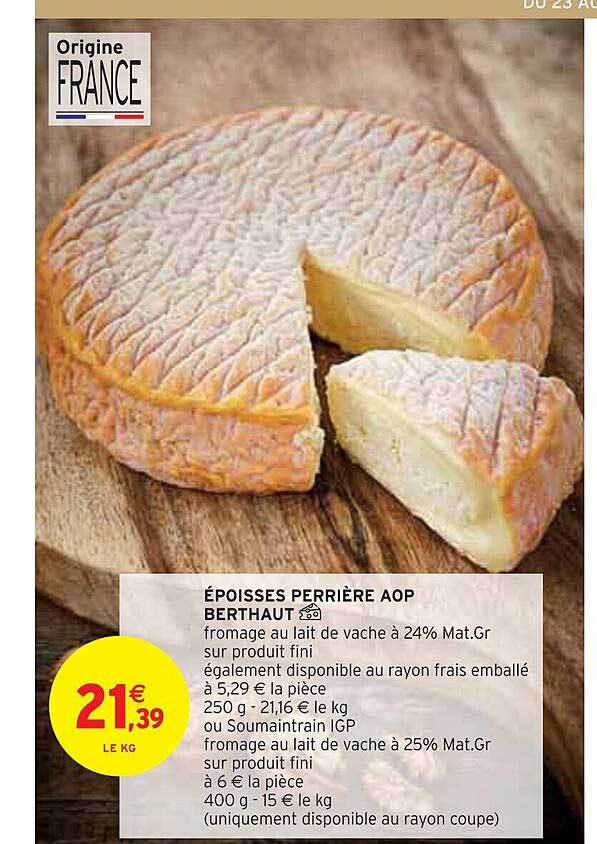 époisses perrière aop berthaut