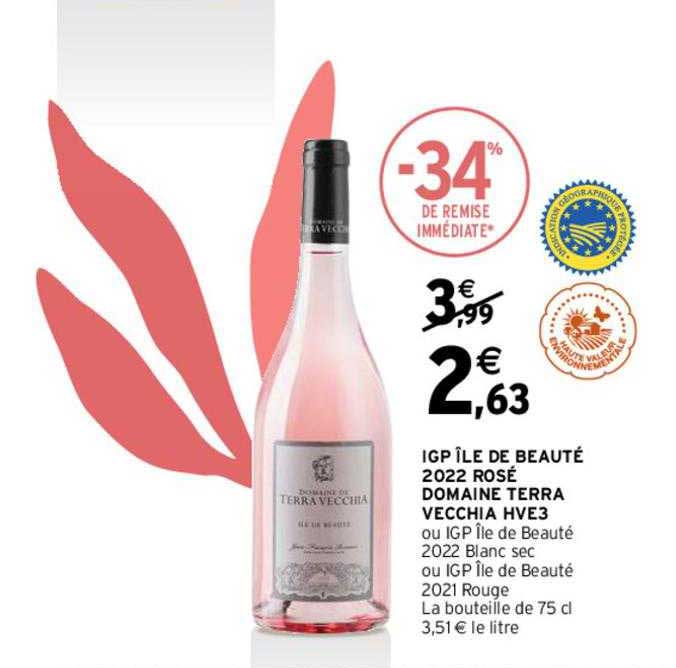 igp île de beauté 2022 rosé domaine terra vecchia hve3