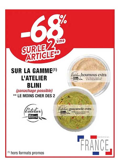 la gamme l'atelier blini